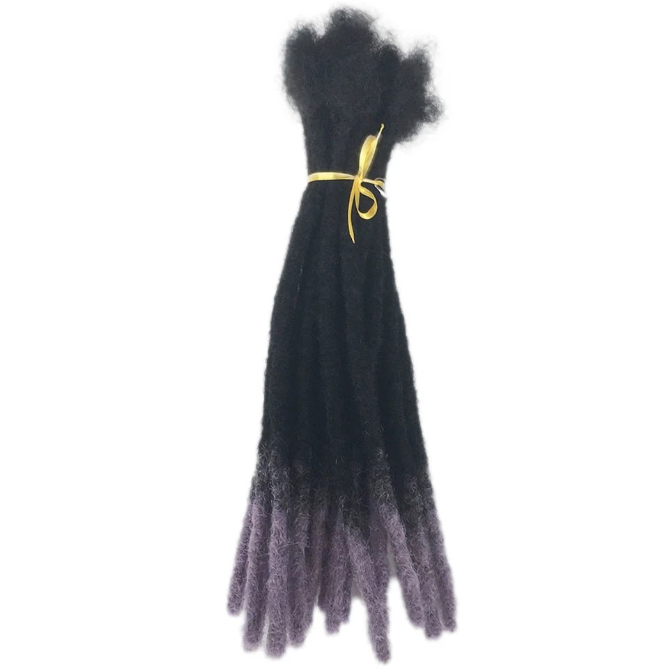 Human Hair Dreadlocks Loc Extensions Kinky Straight Wholesale Crochet Braids Brazilian Remy Hair Extensions 10 20 40 60 Strands - MAGUSTA BEAUTY