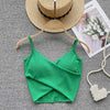  Irregular Casual Sport Camisole Women Strap Design Solid Fashion 2023 Y2K Elegant Ladies Chic Slim Tank Tops - MAGUSTA BEAUTY