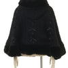Japanese Liz Sweet Princess Faux Rabbit Fur Cape Coat Women Autumn Winter Fur Jacket Loose Clock Rhinestone Bow Hooded Coat - MAGUSTA BEAUTY
