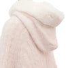 Japanese Liz Sweet Princess Faux Rabbit Fur Cape Coat Women Autumn Winter Fur Jacket Loose Clock Rhinestone Bow Hooded Coat - MAGUSTA BEAUTY