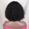 Jerry Curly Short Pixie Bob Cut Human Hair Wigs With Bangs For Women Wear To Go Peruvian Highlight Honey Water Wave Wigs - MAGUSTA BEAUTY