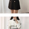 Korea Chic Tops Blusas Japan Style Elegant Hot Cute Preppy Girls Work Button White Shirts Retro Flhjlwoc Fashion Women Blouses - MAGUSTA BEAUTY