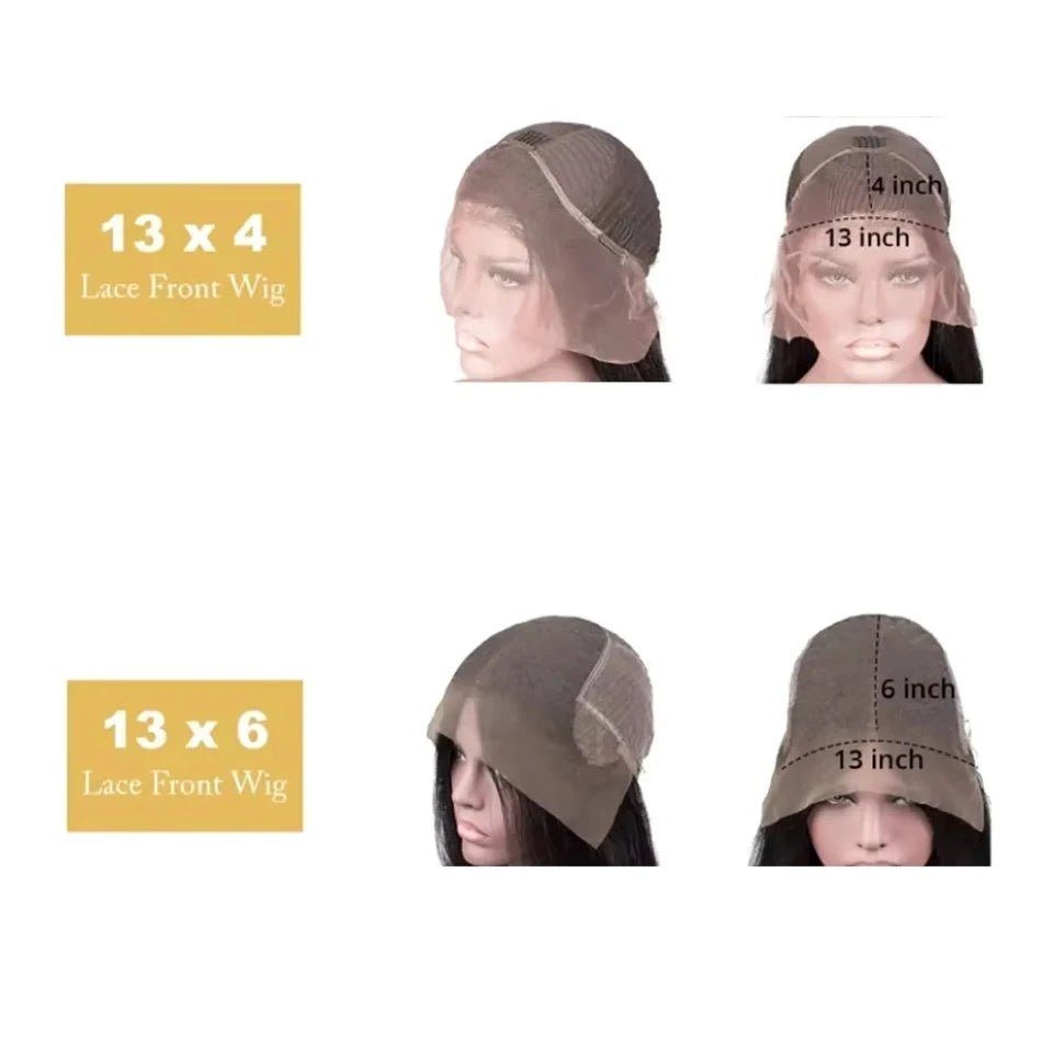 Lace Front Human Hair Wigs30 38 Inches Deep Wave Wigs 613 Honey Blonde Color 13x4 13x6 Lace Frontal Curly Wave Wigs For Woman - MAGUSTA BEAUTY
