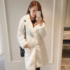Lmitation Mink Plush Fur Coat Female 2021 Winter Thick High end Rex Rabbit Hair Fur Coats Plus size Warm Women Faux Fur Coats - MAGUSTA BEAUTY