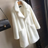 Lmitation Mink Plush Fur Coat Female 2021 Winter Thick High end Rex Rabbit Hair Fur Coats Plus size Warm Women Faux Fur Coats - MAGUSTA BEAUTY