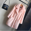 Lmitation Mink Plush Fur Coat Female 2021 Winter Thick High end Rex Rabbit Hair Fur Coats Plus size Warm Women Faux Fur Coats - MAGUSTA BEAUTY