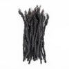 Loc Extension Human Hair 0.6cm Width 8inch 50 Strands Handmade Dreadlock Inter Extension Human Hair for Women/Men/Kids - MAGUSTA BEAUTY