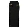 Luxury Crystal Long Evening Dresses Women 2 Piece Women Skirt Suits Beading Knitting Cardigans Sweater Long Pencil Skirts Sets - MAGUSTA BEAUTY