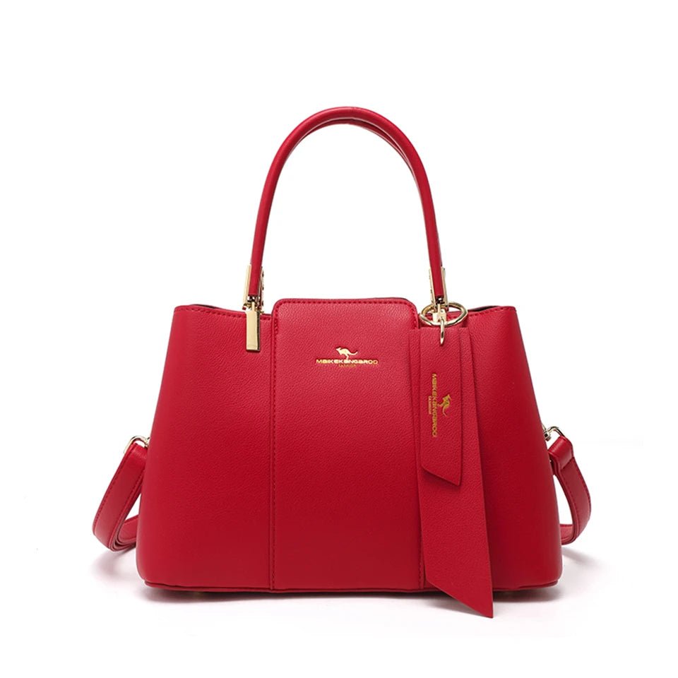 Luxury Handbag Fashion Print Large Capacity Soft Leather Women Shoulder Crossbody Bag Leisure Designer Ladies Purses and Handbag - MAGUSTA BEAUTY