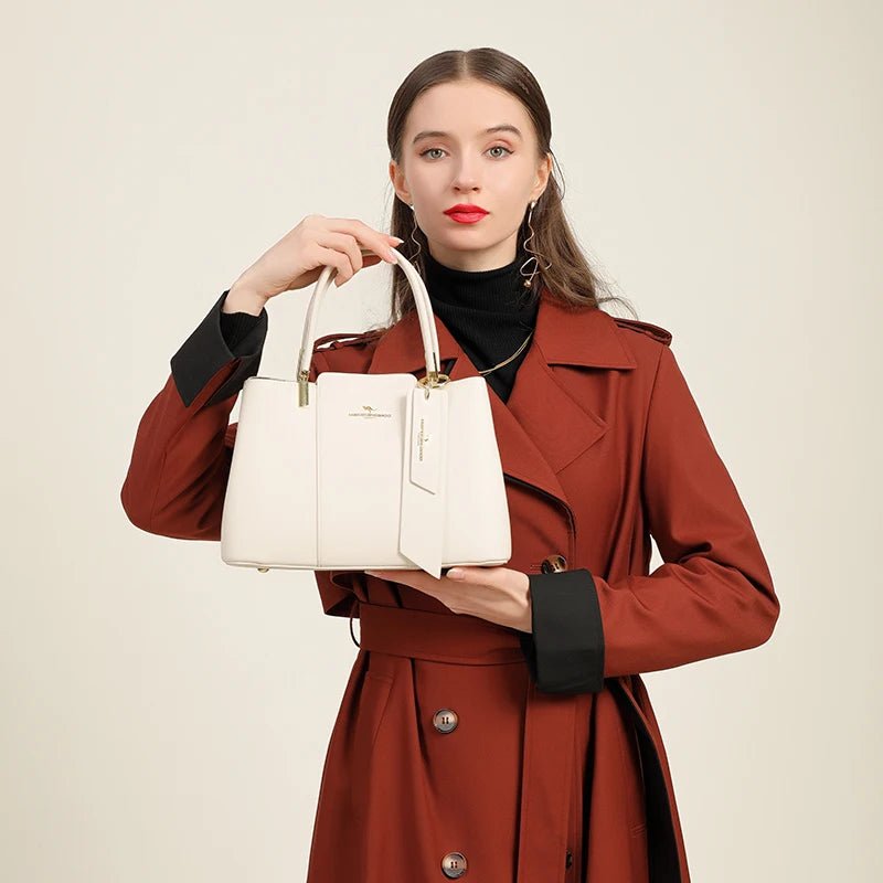 Luxury Handbag Fashion Print Large Capacity Soft Leather Women Shoulder Crossbody Bag Leisure Designer Ladies Purses and Handbag - MAGUSTA BEAUTY