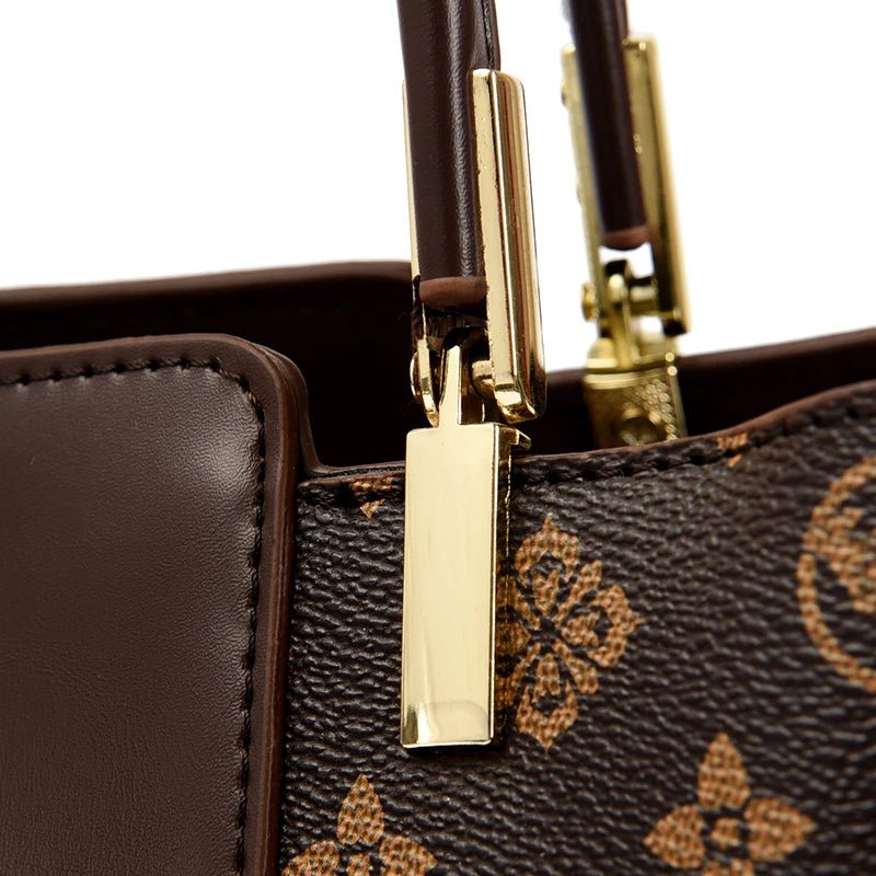 Luxury Handbag Fashion Print Large Capacity Soft Leather Women Shoulder Crossbody Bag Leisure Designer Ladies Purses and Handbag - MAGUSTA BEAUTY