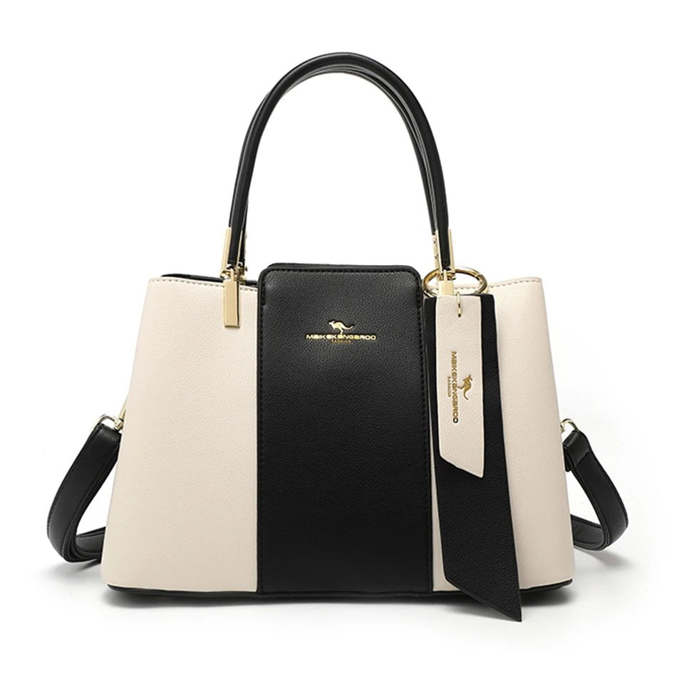 Luxury Handbag Fashion Print Large Capacity Soft Leather Women Shoulder Crossbody Bag Leisure Designer Ladies Purses and Handbag - MAGUSTA BEAUTY