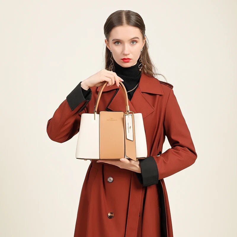 Luxury Handbag Fashion Print Large Capacity Soft Leather Women Shoulder Crossbody Bag Leisure Designer Ladies Purses and Handbag - MAGUSTA BEAUTY