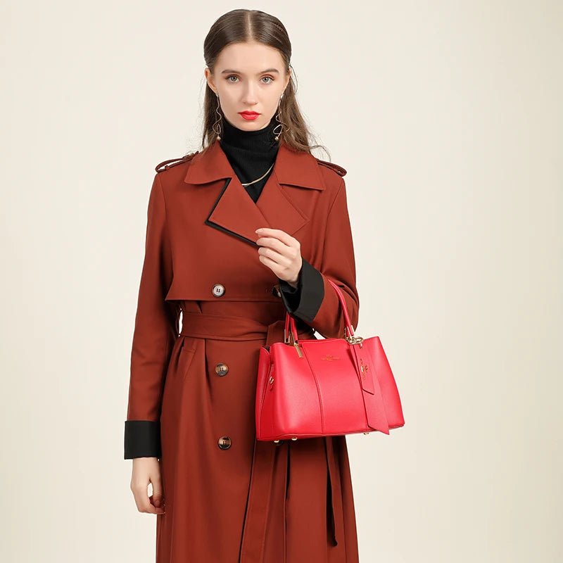 Luxury Handbag Fashion Print Large Capacity Soft Leather Women Shoulder Crossbody Bag Leisure Designer Ladies Purses and Handbag - MAGUSTA BEAUTY