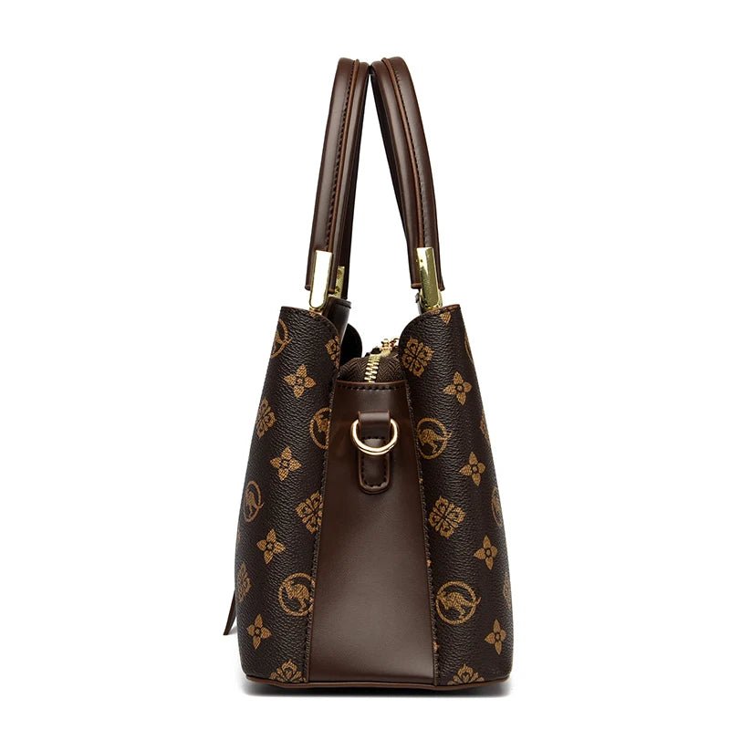 Luxury Handbag Fashion Print Large Capacity Soft Leather Women Shoulder Crossbody Bag Leisure Designer Ladies Purses and Handbag - MAGUSTA BEAUTY