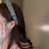 Luxury Inlaid Rhinestone HairBands for Women Korean Fashion Hair Pressure Headband Small Pearl Wedding Hair Jewelry - MAGUSTA BEAUTY
