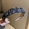 Luxury Inlaid Rhinestone HairBands for Women Korean Fashion Hair Pressure Headband Small Pearl Wedding Hair Jewelry - MAGUSTA BEAUTY