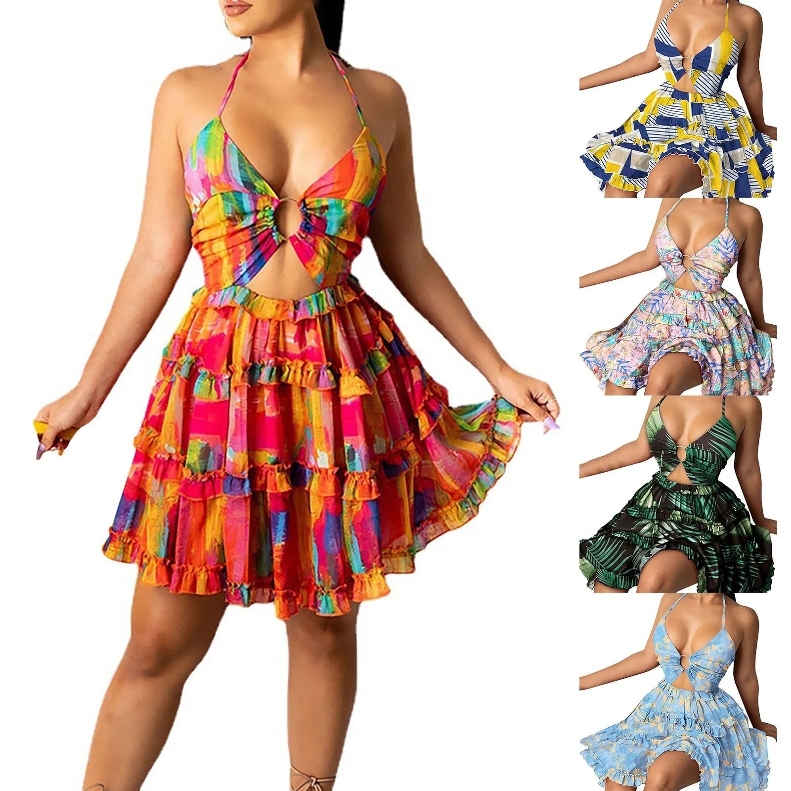 Luxury Women'S Elegant Dress Outfits Women'S Casual Summer Tank Top Sleeveless Knee Length Mini Vestidos Elegantes Para Mujeres - MAGUSTA BEAUTY