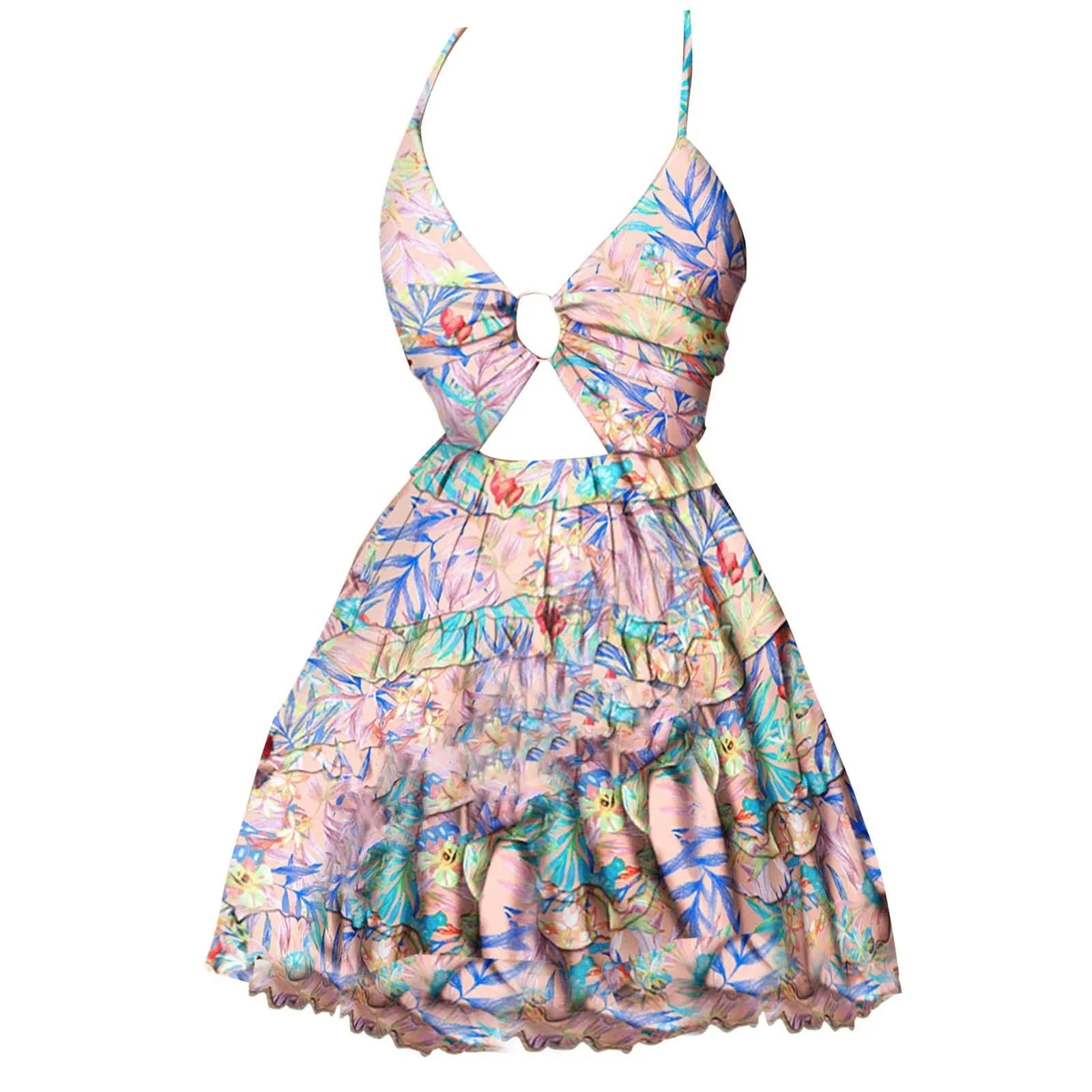 Luxury Women'S Elegant Dress Outfits Women'S Casual Summer Tank Top Sleeveless Knee Length Mini Vestidos Elegantes Para Mujeres - MAGUSTA BEAUTY