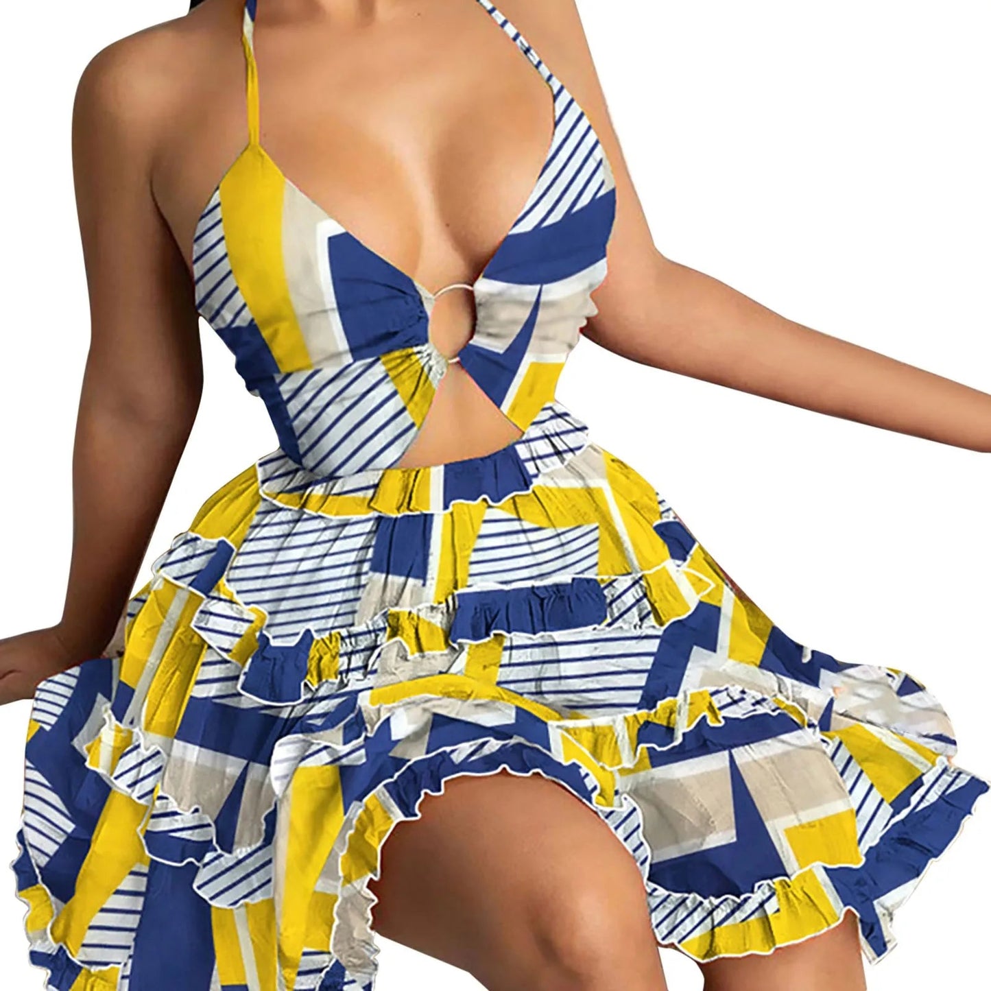 Luxury Women'S Elegant Dress Outfits Women'S Casual Summer Tank Top Sleeveless Knee Length Mini Vestidos Elegantes Para Mujeres - MAGUSTA BEAUTY