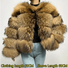 Maomaokong 2025 Natural Real Fox Fur Coat Women Winter Warm Luxury Fur Jacket Detachable Long Sleeves Female Vest Furry Coats - MAGUSTA BEAUTY