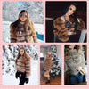 Maomaokong 2025 Natural Real Fox Fur Coat Women Winter Warm Luxury Fur Jacket Detachable Long Sleeves Female Vest Furry Coats - MAGUSTA BEAUTY