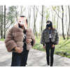 Maomaokong 2025 Natural Real Fox Fur Coat Women Winter Warm Luxury Fur Jacket Detachable Long Sleeves Female Vest Furry Coats - MAGUSTA BEAUTY