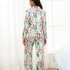 Matching Christmas Pajamas Set for Family Festive Tree Print Sleepwear for Mommy and Me Matching Tops and Pants for a Cozy - MAGUSTA BEAUTY