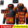 Men Heated Jacket USB Winter Outdoor Electric Heating male bobojaco Warm Sprots Thermal Coat Clothing Heatable men's parka - MAGUSTA BEAUTY