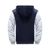 Men's Jacket Winter Camouflage Fleece Thicken Hooded Jackets Male Long Sleeve Coat Casual Zip Up Hoodies Streetwear Men's Coats - MAGUSTA BEAUTY