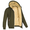 Men's Jacket Winter Camouflage Fleece Thicken Hooded Jackets Male Long Sleeve Coat Casual Zip Up Hoodies Streetwear Men's Coats - MAGUSTA BEAUTY