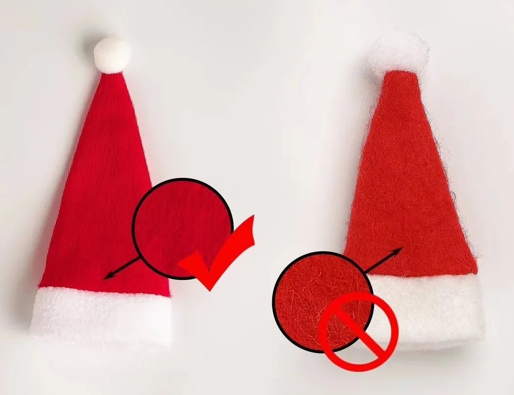 Merry Christmas Decorations 2024 Christmas Tableware Bag Holder Christmas Hat Fork Knife Cutlery Bag Christmas Decor for Home - MAGUSTA BEAUTY
