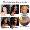 Mossily 220 Density Loose Wave 13x4 HD Lace Front Wig 40 Inch Brazilian Curly Deep Wave 13x6 Lace Frontal Human Hair Wigs Women - MAGUSTA BEAUTY
