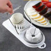 Multifunctional Egg Slicers Stainless Steel Slicer Fancy Splitter Egg Cutting Tool Home Two In One Egg Cutter Kitchen Gadgets - MAGUSTA BEAUTY