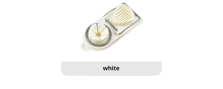 Multifunctional Egg Slicers Stainless Steel Slicer Fancy Splitter Egg Cutting Tool Home Two In One Egg Cutter Kitchen Gadgets - MAGUSTA BEAUTY
