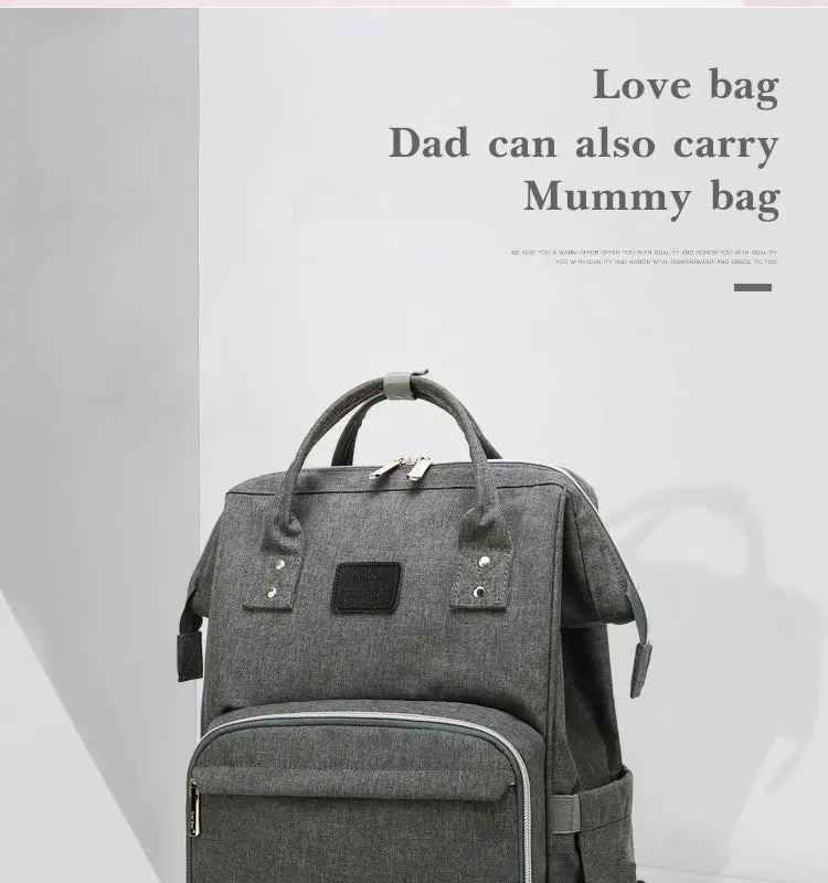 Nappy Backpack Bag Mummy Large Capacity Bag Mom Baby Multi-function Waterproof Outdoor Travel Diaper Bags For Baby Care - MAGUSTA BEAUTY
