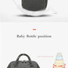 Nappy Backpack Bag Mummy Large Capacity Bag Mom Baby Multi-function Waterproof Outdoor Travel Diaper Bags For Baby Care - MAGUSTA BEAUTY