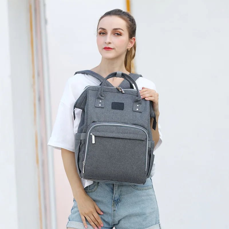 Nappy Backpack Bag Mummy Large Capacity Bag Mom Baby Multi-function Waterproof Outdoor Travel Diaper Bags For Baby Care - MAGUSTA BEAUTY