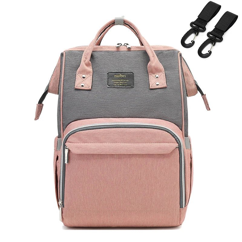 Nappy Backpack Bag Mummy Large Capacity Bag Mom Baby Multi-function Waterproof Outdoor Travel Diaper Bags For Baby Care - MAGUSTA BEAUTY