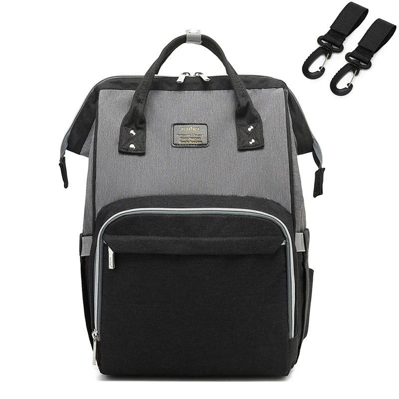 Nappy Backpack Bag Mummy Large Capacity Bag Mom Baby Multi-function Waterproof Outdoor Travel Diaper Bags For Baby Care - MAGUSTA BEAUTY