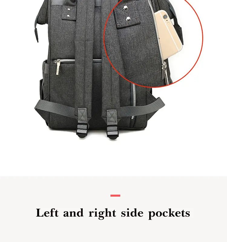 Nappy Backpack Bag Mummy Large Capacity Bag Mom Baby Multi-function Waterproof Outdoor Travel Diaper Bags For Baby Care - MAGUSTA BEAUTY