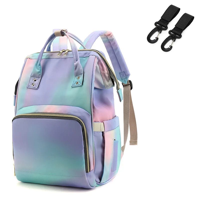 Nappy Backpack Bag Mummy Large Capacity Bag Mom Baby Multi-function Waterproof Outdoor Travel Diaper Bags For Baby Care - MAGUSTA BEAUTY