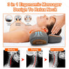 Neck Massager Pillow Cervical Orthopedic Pillow Lifting Traction Relax Hot Compress Vibration Massage Neck Pain Relief - MAGUSTA BEAUTY