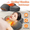 Neck Massager Pillow Cervical Orthopedic Pillow Lifting Traction Relax Hot Compress Vibration Massage Neck Pain Relief - MAGUSTA BEAUTY