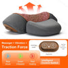 Neck Massager Pillow Cervical Orthopedic Pillow Lifting Traction Relax Hot Compress Vibration Massage Neck Pain Relief - MAGUSTA BEAUTY