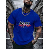 【New Arrival】Men Haiti 2026 Soccer Fan T-Shirt Red Short Sleeve Crewneck Tee Haitian Football Flag Inspired Tops - MAGUSTA BEAUTY