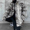 New Autumn And Winter Men's Long-Sleeved Fur Jacket American Retro Fashion Trend High Street Loose Casual Niche Men's Tops 2025 - MAGUSTA BEAUTY