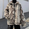 New Autumn And Winter Men's Long-Sleeved Fur Jacket American Retro Fashion Trend High Street Loose Casual Niche Men's Tops 2025 - MAGUSTA BEAUTY