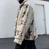 New Autumn And Winter Men's Long-Sleeved Fur Jacket American Retro Fashion Trend High Street Loose Casual Niche Men's Tops 2025 - MAGUSTA BEAUTY