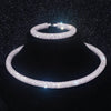 New Fashion Rhinestone Collar Choker Necklace for Women Exaggerated Simple Big Chunky Chain Necklace Torques Jewelry Accessories - MAGUSTA BEAUTY